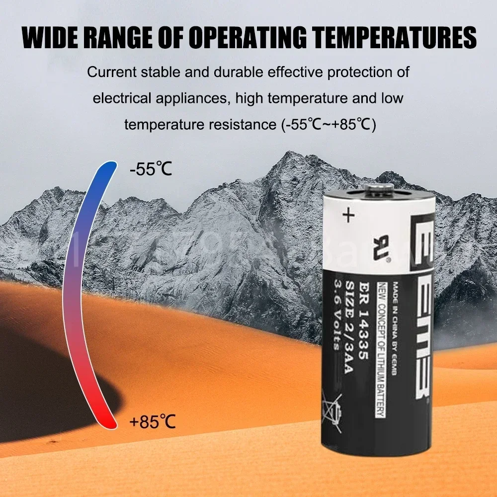 1 шт. литиевая батарея 3 6 В 1650 мАч