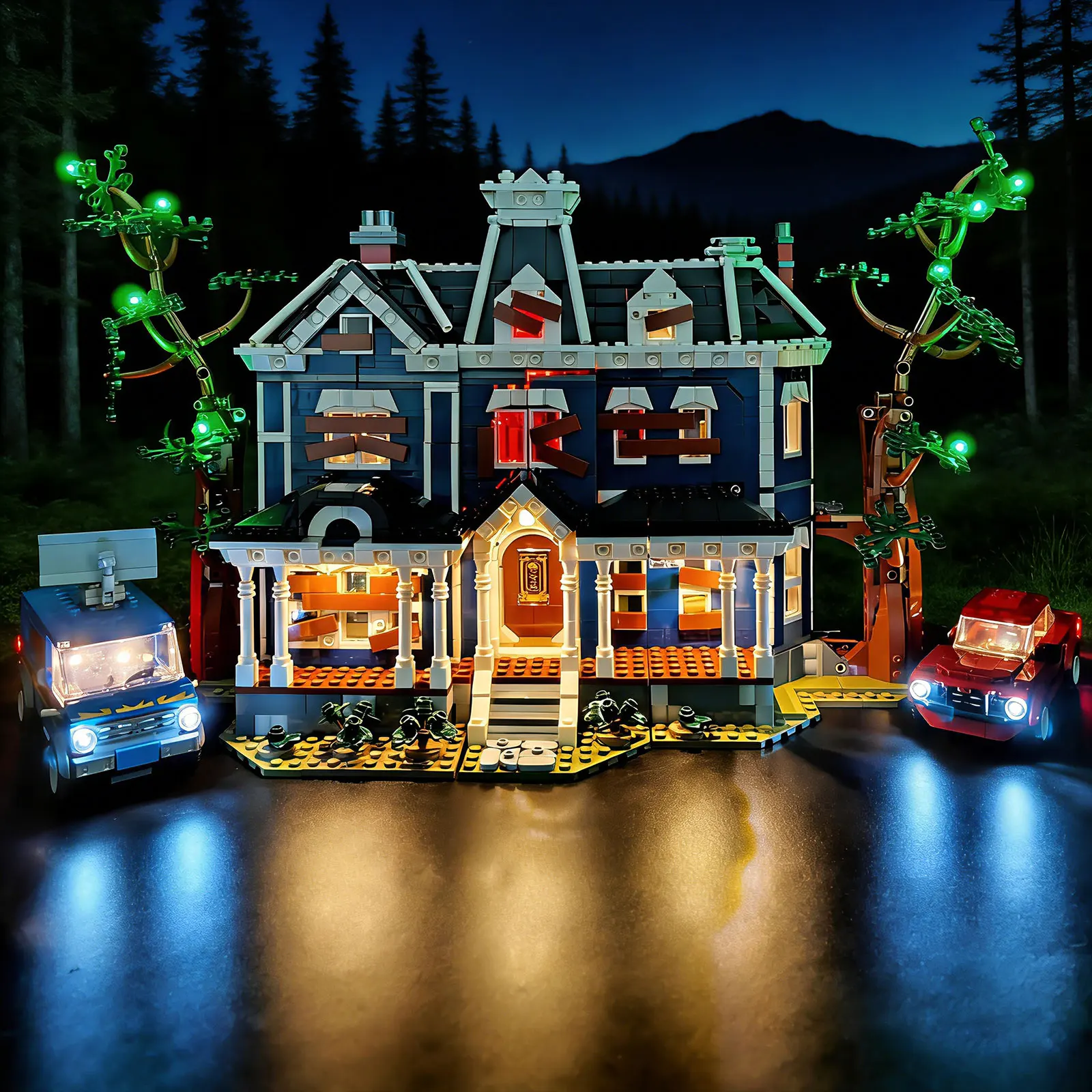 Комплект светодиодного освещения LYBMTWF, совместимый с Lego11370 Stranger Things The Creel House (блоки модели в комплект не входят) (art.: 3920d7b4cef65) - 3920d7b4cef65