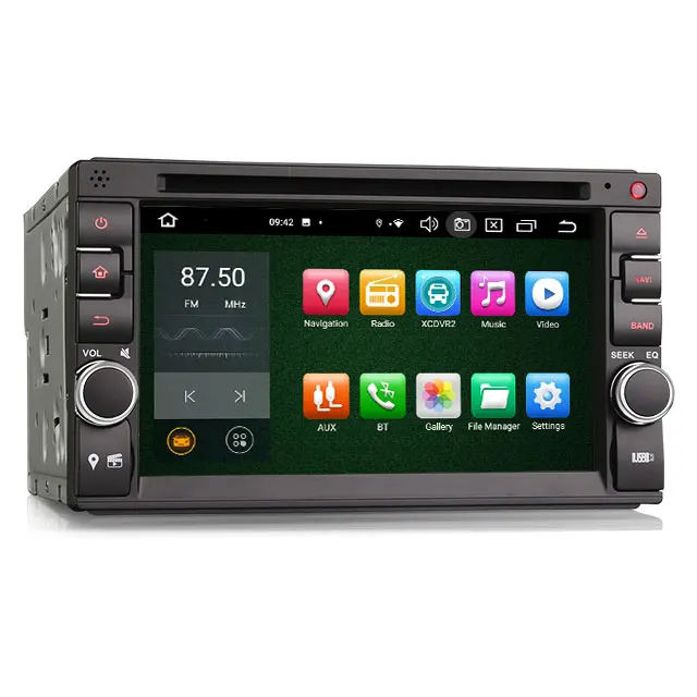 Erisin ES8536U 6 2 &quotAndroid 12.0 IPS Universal Din Car Radio 4G DAB + DSP CAR DVD Player для Nissan Wireless CarPlay &amp Auto