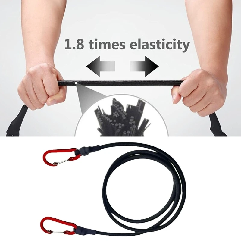 60 см/90 см/120 см багажный ремень эластичный натяжной веревки расширитель с крючком