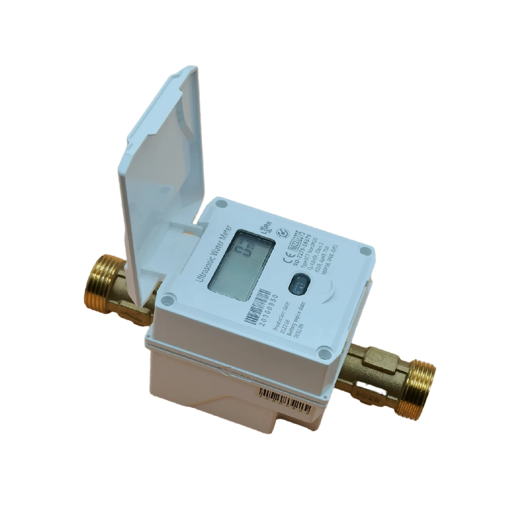 

NB-IoT /LoRa/LoRaWAN беспроводной счетчик, ультразвуковой умный счетчик воды