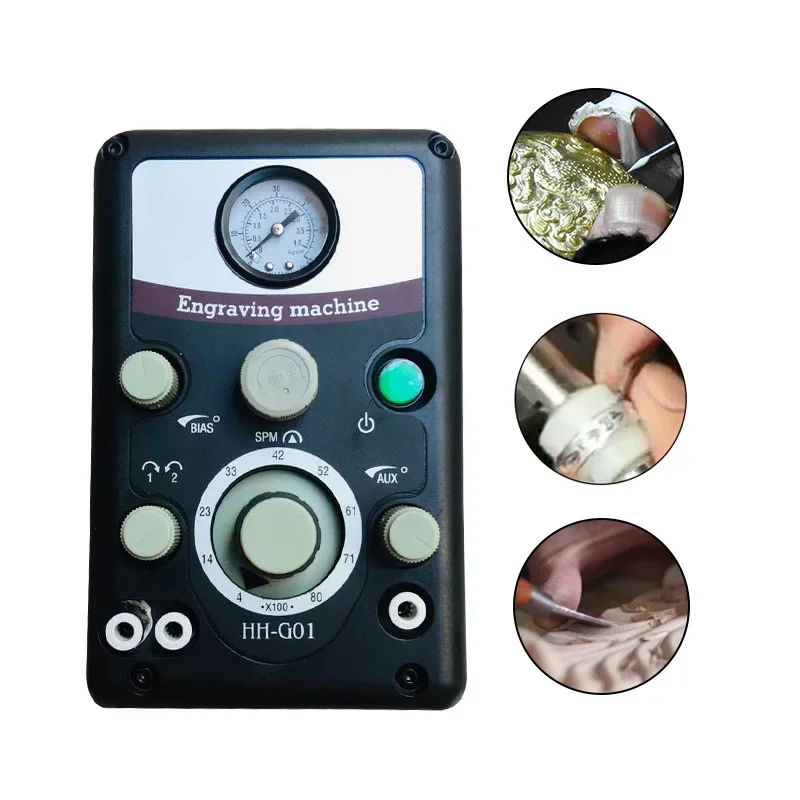 Инструменты для ручной гравировки и камня GraverMax G8 быстрая установка