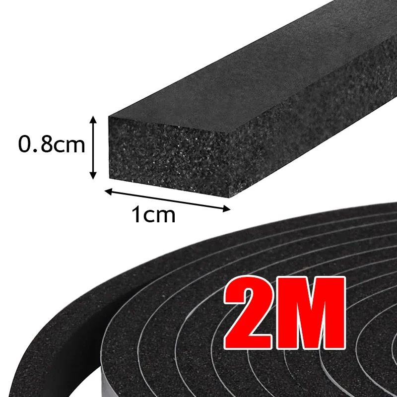 

Звукоизолирующая пенная лента черная 3/8 мм