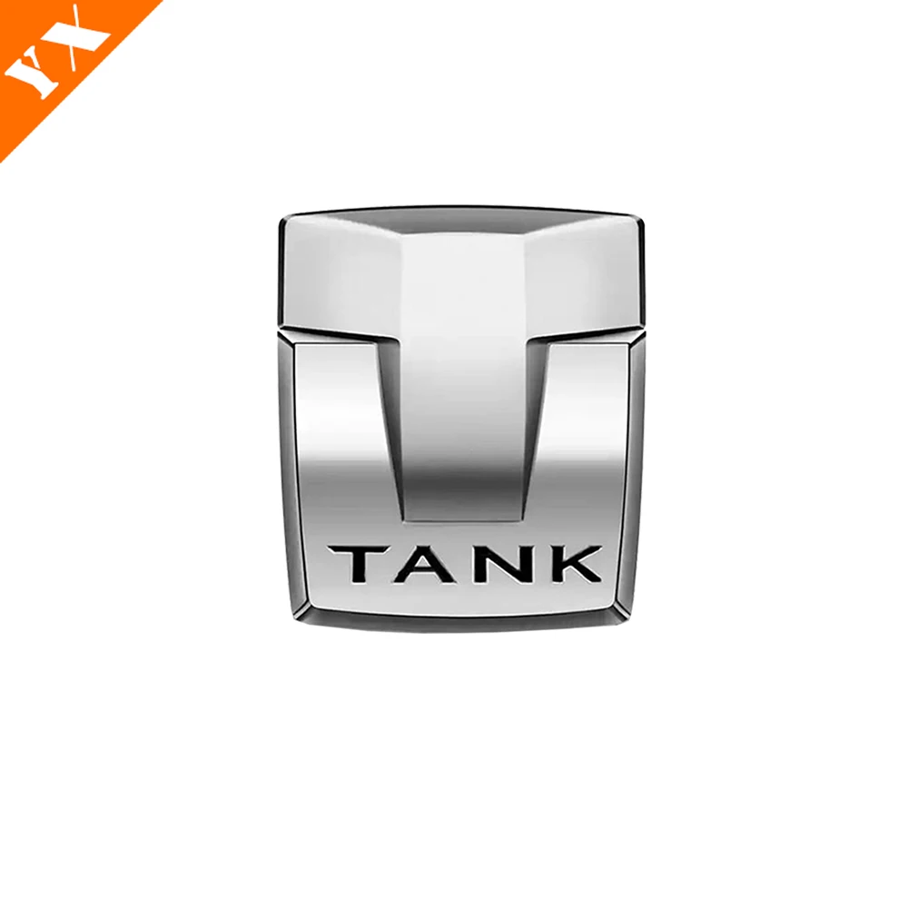 

Для резервуара GWM 500 Great Wall 2022 2023, аксессуары, логотип автомобиля, логотип резервуара, наклейка, декоративная крышка, нержавеющая сталь, серебро
