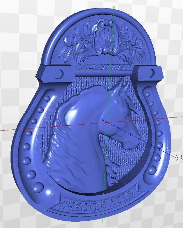 

relief 3d Horseshoe_1 model for cnc in STL file