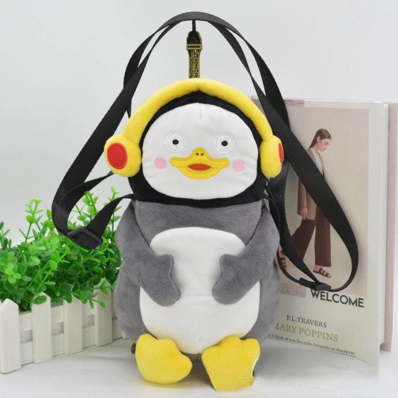 

Pengsoo Penguin Plush Backpack Penguin Pororos Plush Backpack Shopping Deco Backpack Stuffed Plush Bags Animal Dolls for Gift
