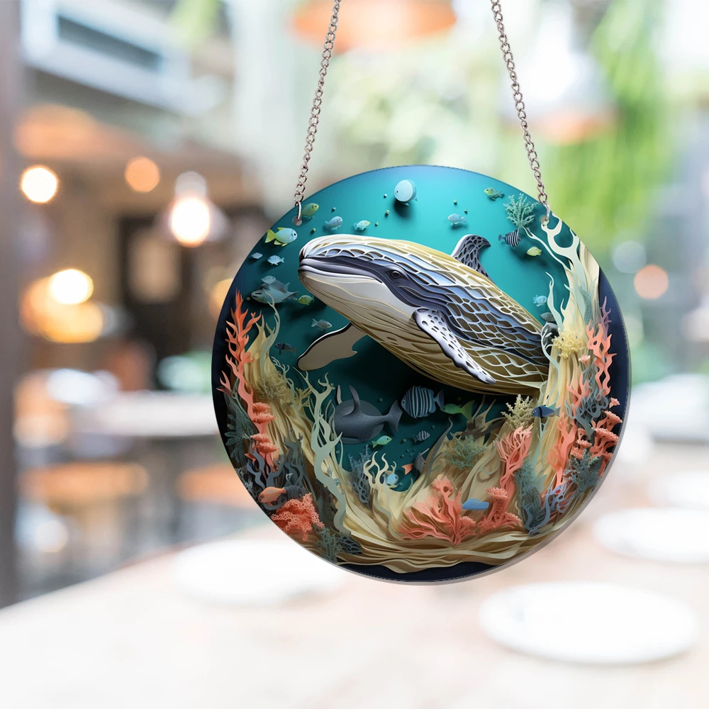 1 Шт. Акриловые Колокольчики С Хвостом Русалки Шириной 15-20 См Тематические