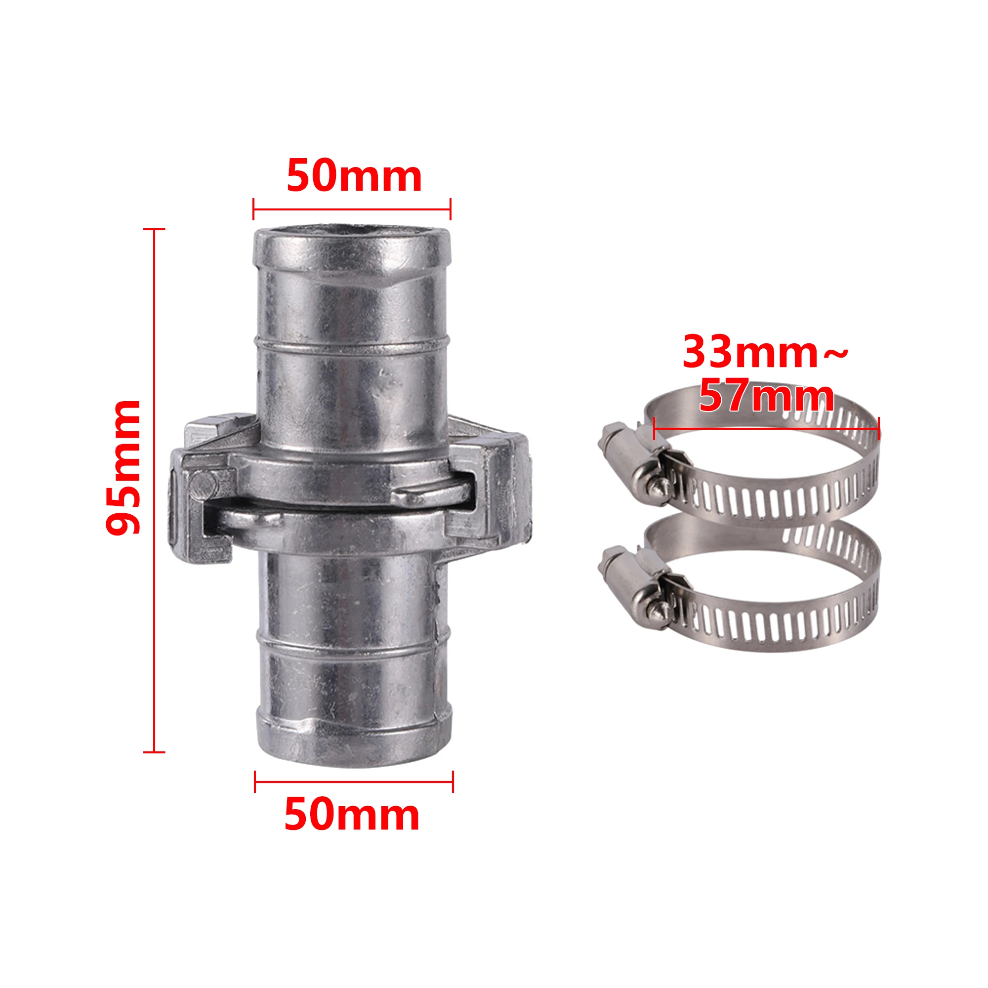 

Соединитель для садового шланга Talk-Satisfied 25/38/50 мм