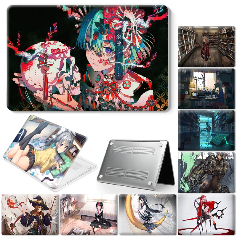 

Laptop Case For Macbook Air 11 2018 2020 13 Touch Bar ID Pro 13 15 16 Retina 15 13 12 inch Cover original characters