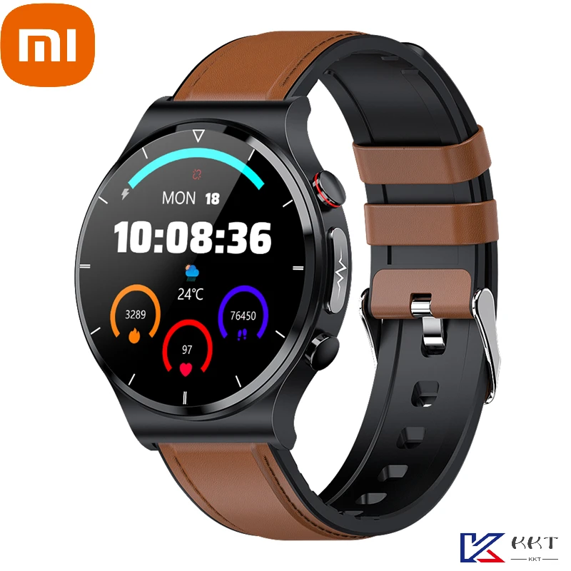 

Смарт-часы XIAOMI E88 мужские водонепроницаемые, экран 1,32 дюйма, IP68