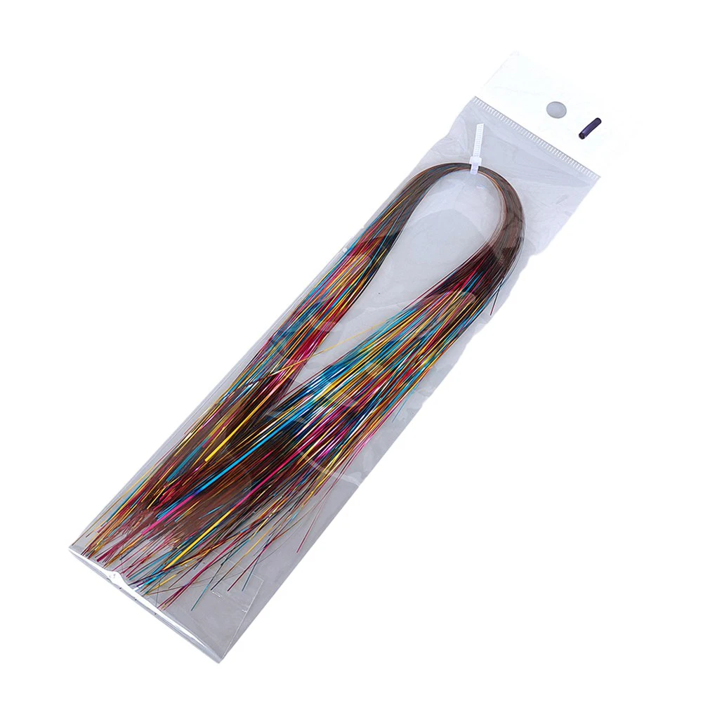 

Fly Tying Silk for Trout and Salmon Bait Bright DIY Fishing Lure Hook Tying Material (Plastic Assorted Colors)