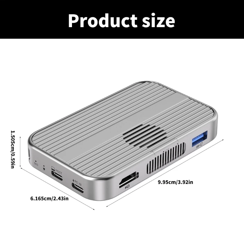 Магнитная док-станция M.2 для твердого диска NVMe