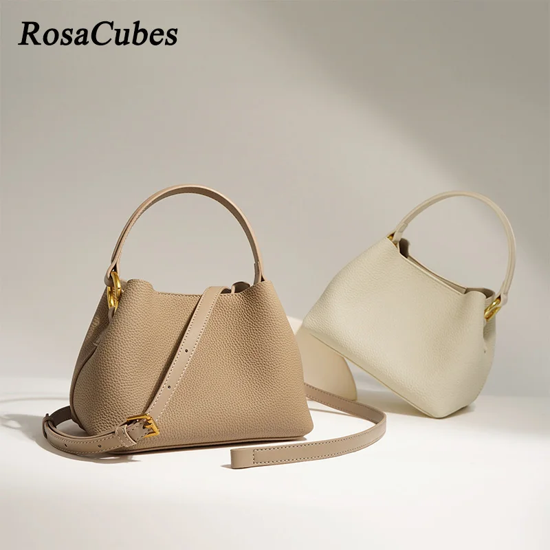 

2023 женская простая мини-сумка-мешок, роскошная дизайнерская маленькая сумка через плечо, Высококачественная сумка из натуральной кожи с ручками сверху, кошельки