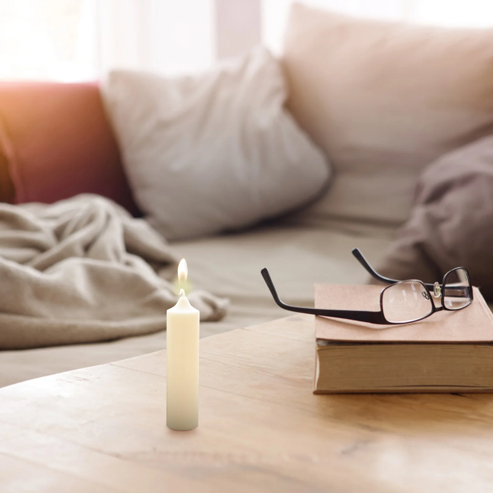 Форма-цилиндр шпиль прочный акриловый ароматизированный пластик ручной работы