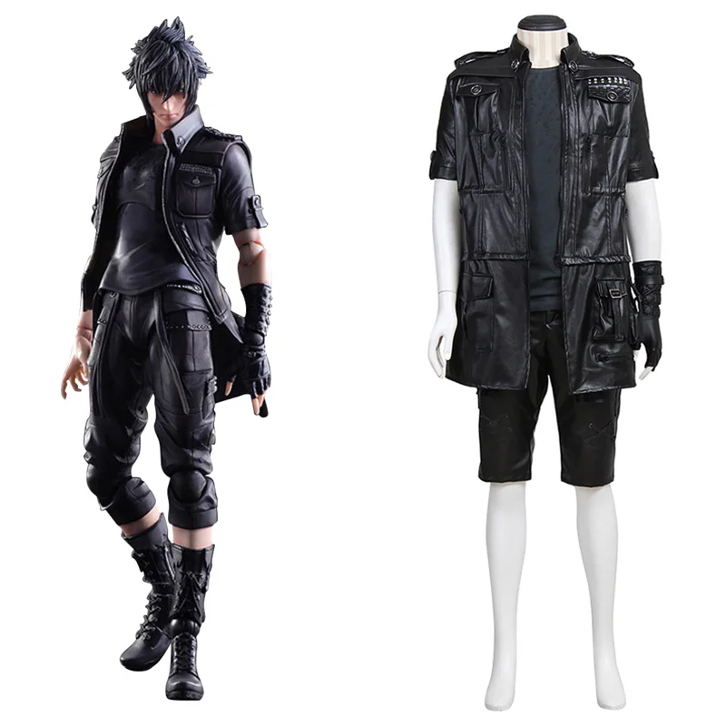 

Final Fantasy VII Crisis Core Reunion Zack Cosplay Costume Outfits Men Boys Halloween Carnival Party Suit For Adult