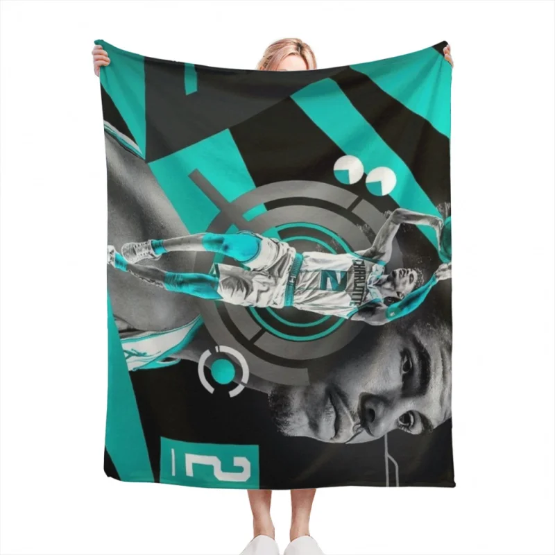 

LaMelo Ball Throw Blanket Soft Velvet Blanket Travel Bedding Fleece Blanket