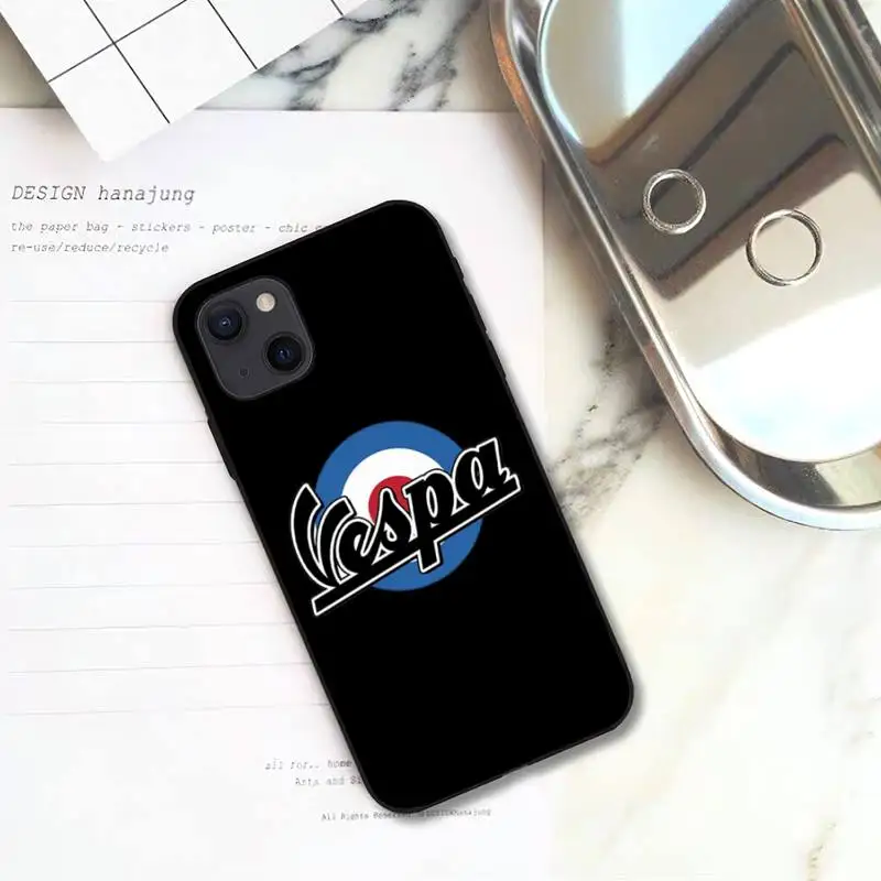 Чехол для телефона Cool-V-Vespas-Scooter iPhone 11 12 Mini 13 Pro XS Max X 8 7 6s Plus 5 SE XR | Мобильные телефоны