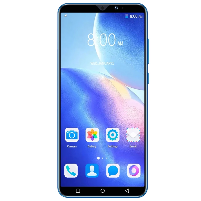 

Reno5 Pro 5.8 Inch Smart Phone 7731C Quad Core 1GB+8GB ROM Dual SIM Dual Standby Android 7.0 Mobile Phone EU Plug