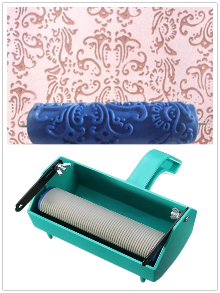 

7 Inch Single Color Decoration Paint Painting Machine for Wall Roller Brush Tool Home Painting Tools Chalk Paint Brushes 043C