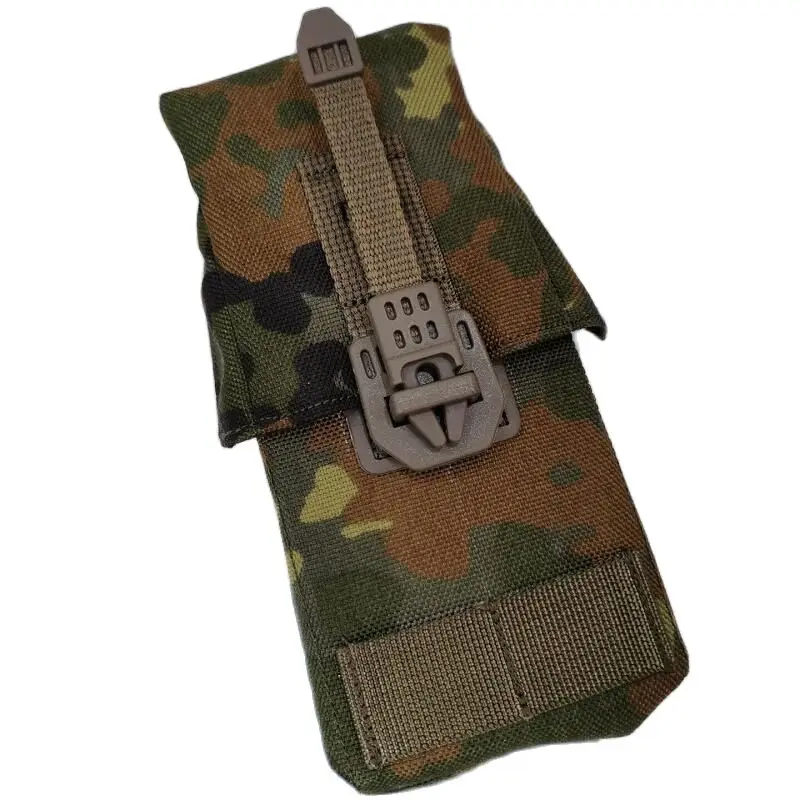 

German Army IDZ ES MOLLE System Speckle G36 Single Magazine Quick Pull Package Mute Quick Release