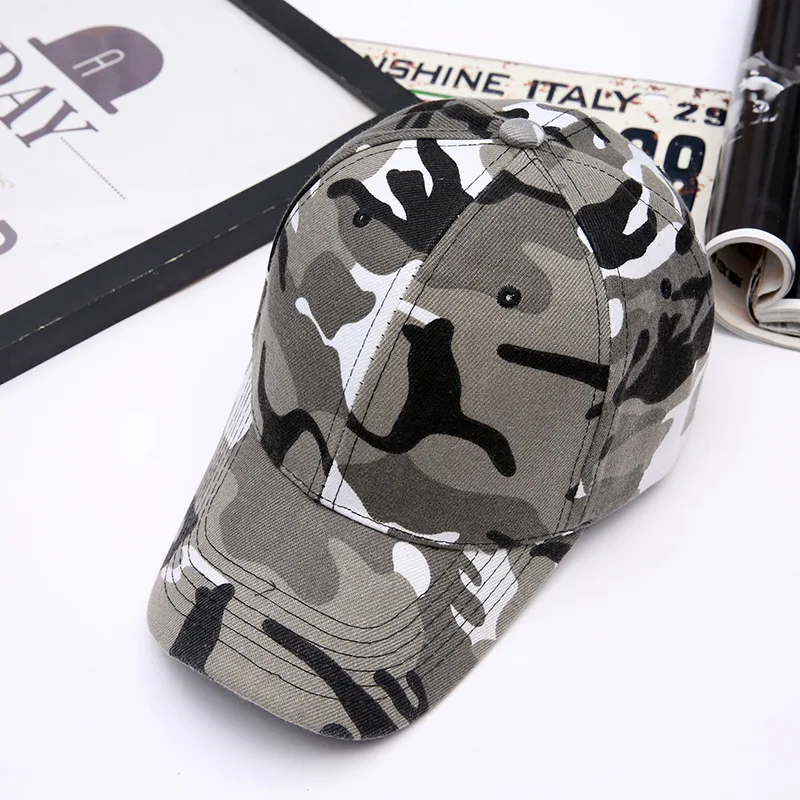 

Belbello New style Summer Men's outdoor Camouflage baseball cap Ladies'recreational sunshade hat Comfortable cotton caps