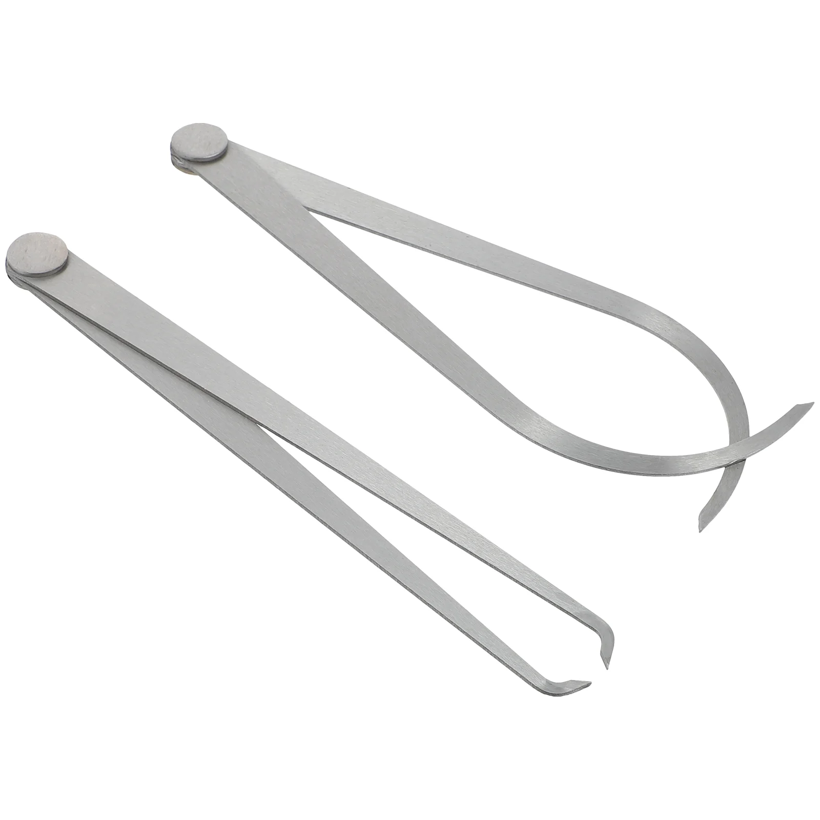 

2 Pcs Stainless Steel Pipe Sculpture Caliper Ceramics Tools Modelling Clay Pocket