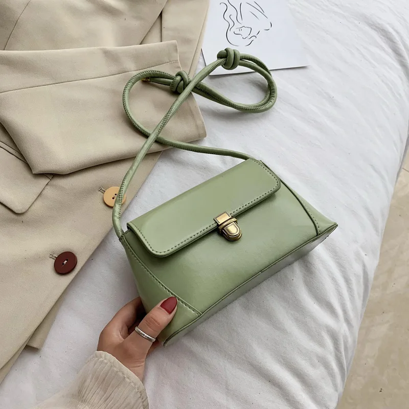 

Новинка 2021, сумочка-Багет для подмышек, Женская нишевая дизайнерская Портативная сумка через плечо в стиле ретро