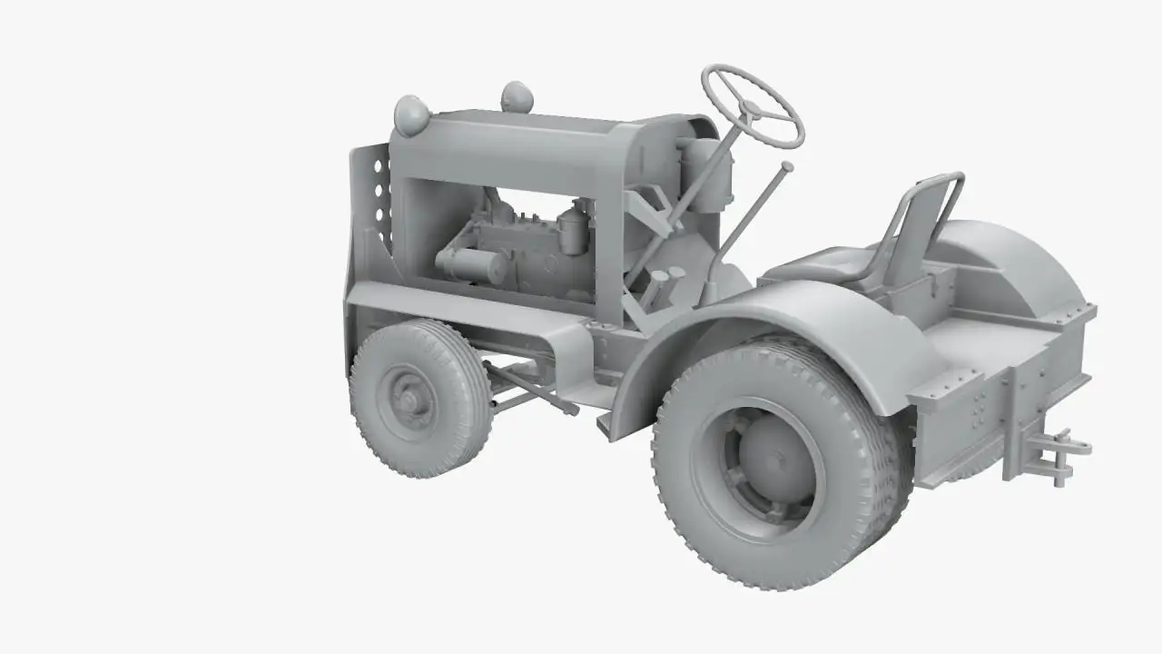 Thunder TM32004 1/32 Clarktor 6 Mill-44 самый тяжелый трактор для аэрополя-двойные задние колеса