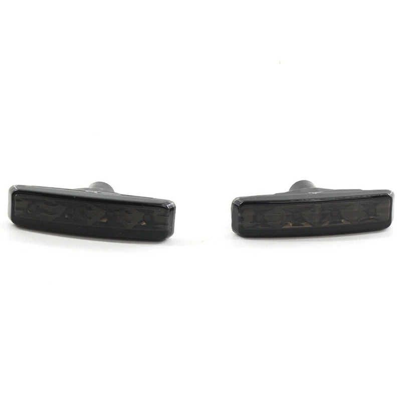 

Дымчатый черный L + R передний боковой маркер указатель поворота с лампочкой для BMW 5 серии E39 1997-2003 63148360589