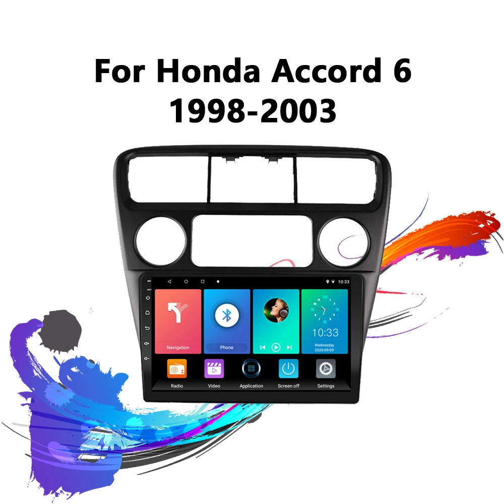 

2DIN For Honda Accord 6 1998-2003 Car Radio Multimedia Video Player Android 4G Carplay Navigation GPS Wifi FM Autoradio