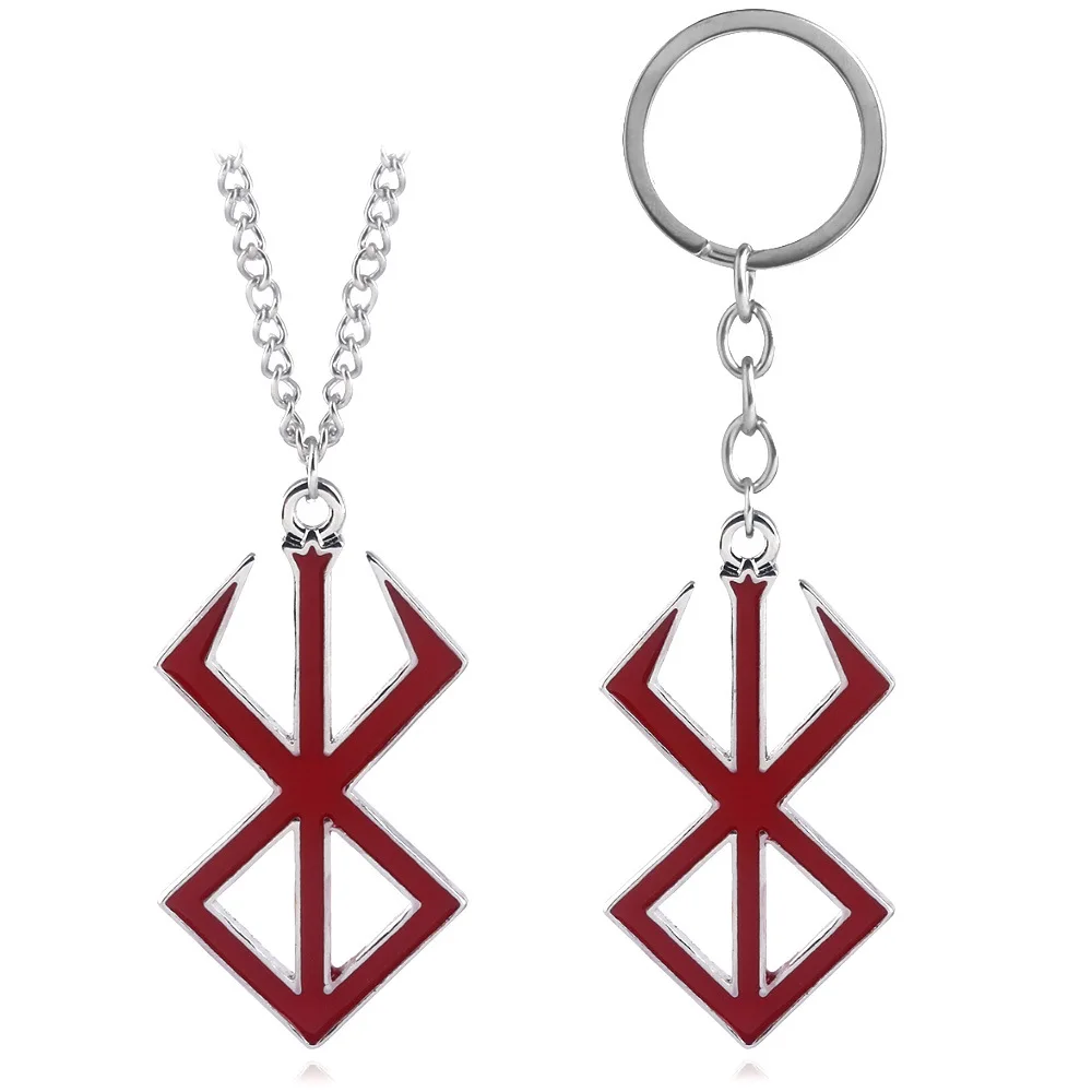 

Anime Berserk Simple Pendant Necklace for Men Women Geometric Legend Warrior Chain Choker Male Jewelry Accessories Gifts