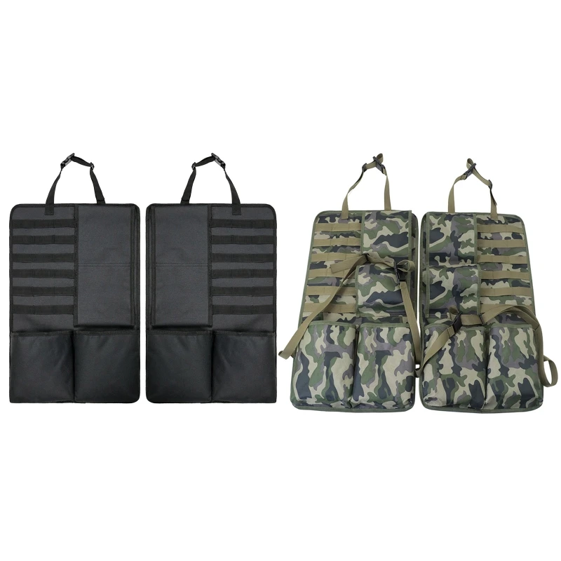 

448D 2 Pcs Multifunctional Car for SEAT Backseat Storage Bag Self-driving Hunting for SEAT Cover Bag Tactics Access