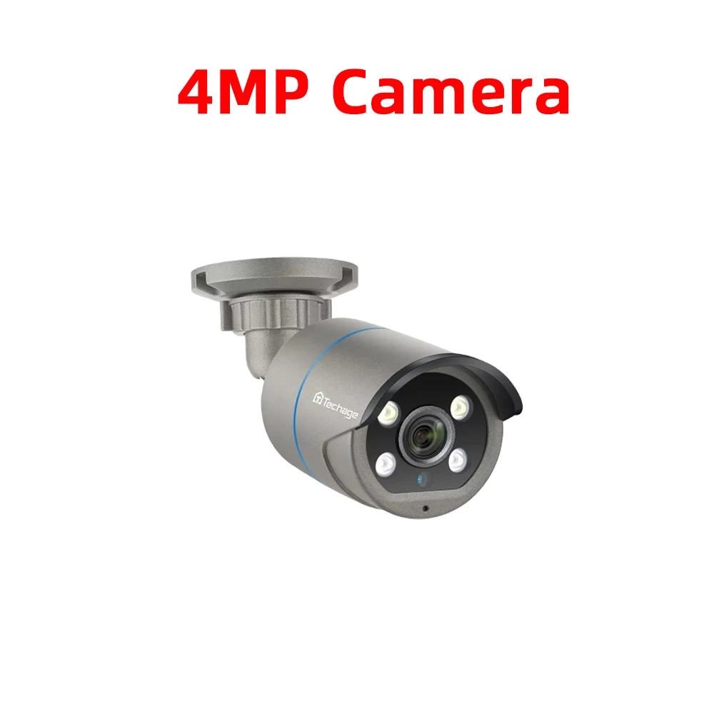 

Techage IP-камера видеонаблюдения 4MP/5MP/8MP двухсторонняя аудио