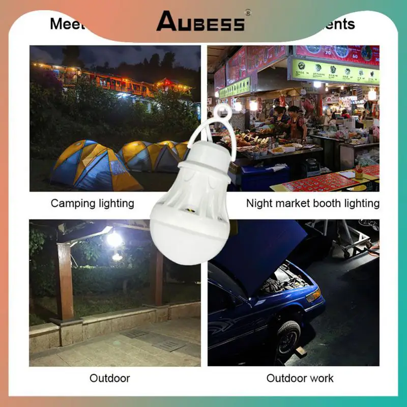 

50g Outdoor Camping Tent Lighting Long Endurance Led Lighting Lamp Low Power Consumption Healthy Safe Usb Lamp Bulb Small White