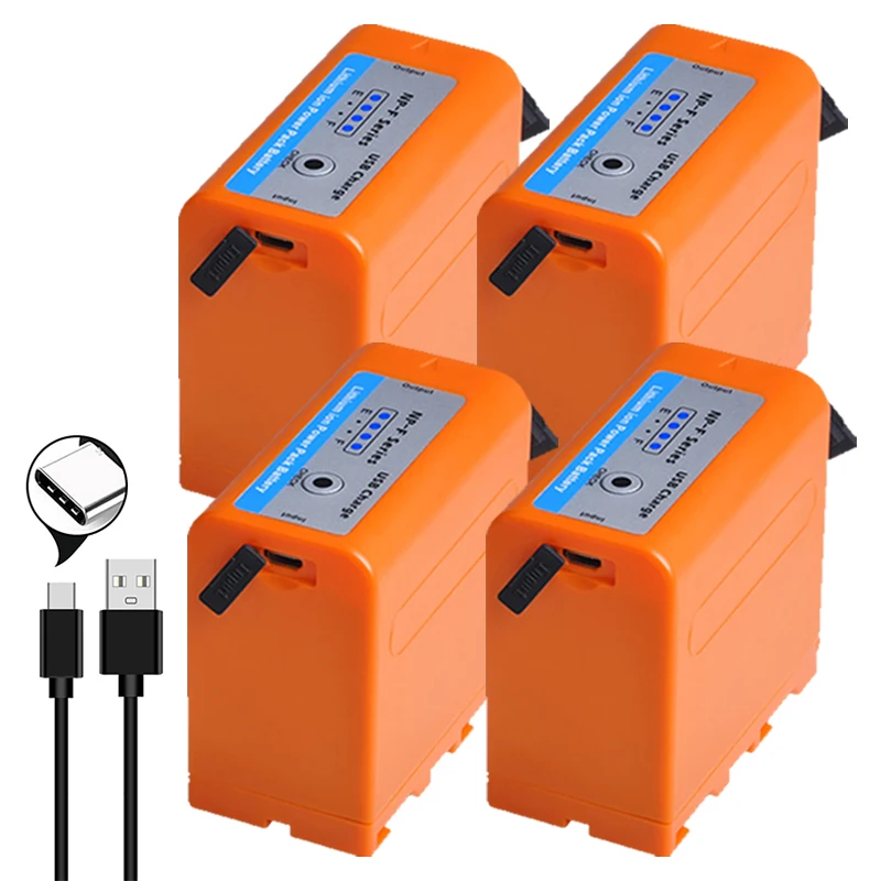 USB-выход 7800 мАч NP-F960 Аккумулятор NP-F970 NP F970 F950 для Sony DCR-VX2100 DSR-PD150 DSR-PD170 FDR-AX1 HDR-AX2000