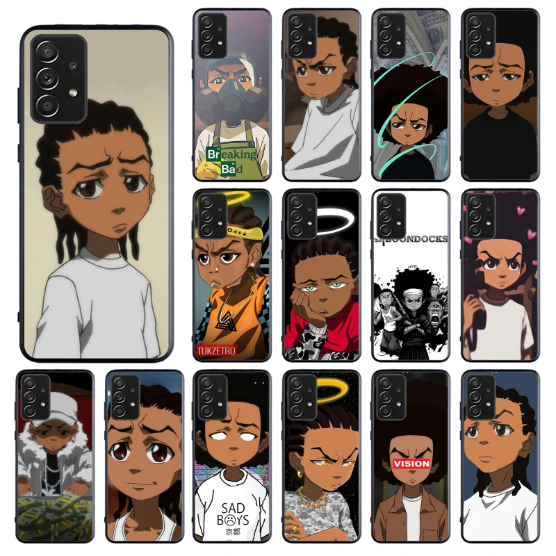 

The Boondocks Phone Case for Samsung Galaxy A13 A22 A12 A32 A71 A11 A21S A33 A52 A72 A51 A50 A70 A31 M31