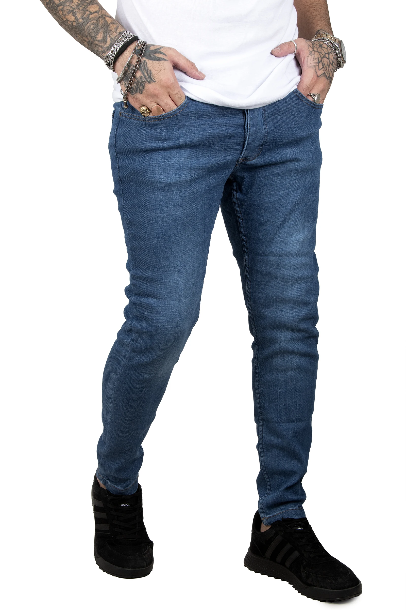 

Мужские узкие джинсы из лайкры DeepSEA 2304480