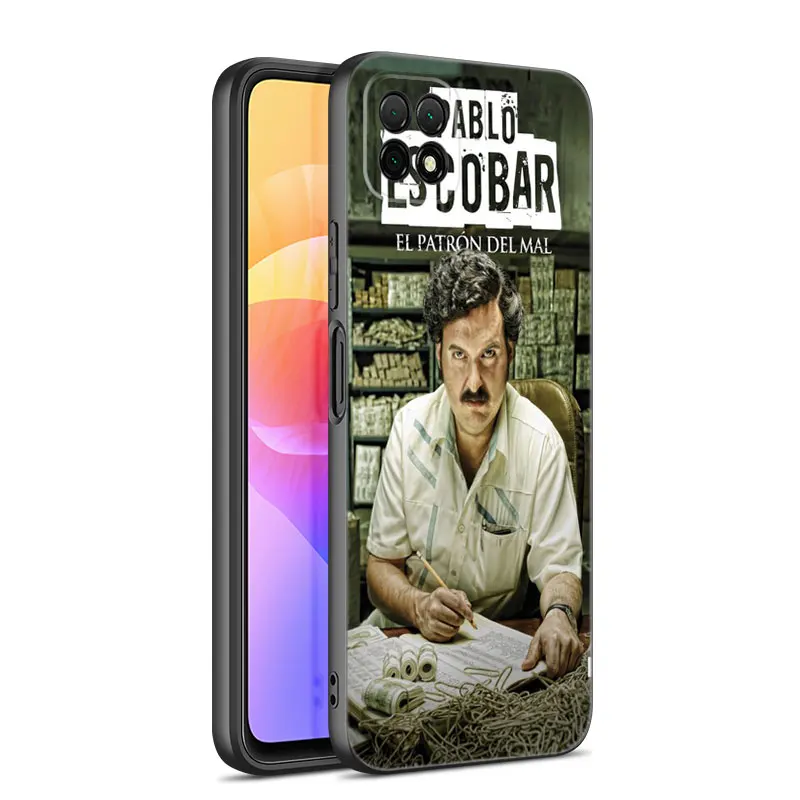 Чехол для телефона Narcos TV Series Pablo Escobar Honor 70 90 200 Magic 4 5 6 Lite X5 X6A Plus X6 X7B X8 X8A X8B X9 4G X9A X9B 5G