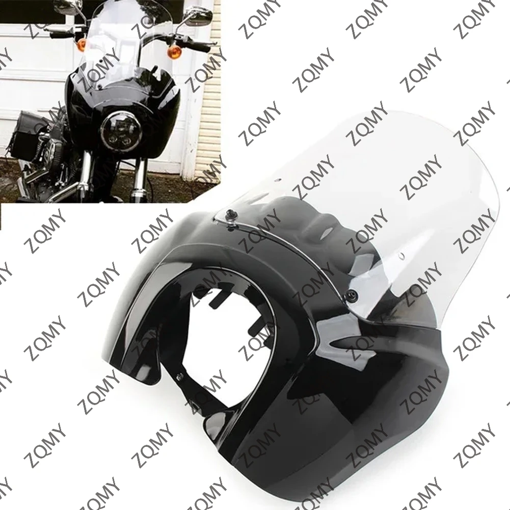 

Обтекатель для мотоцикла с 15-дюймовым ветровым стеклом для Harley Davidson HD Dyna Wide Glide Fat Bob