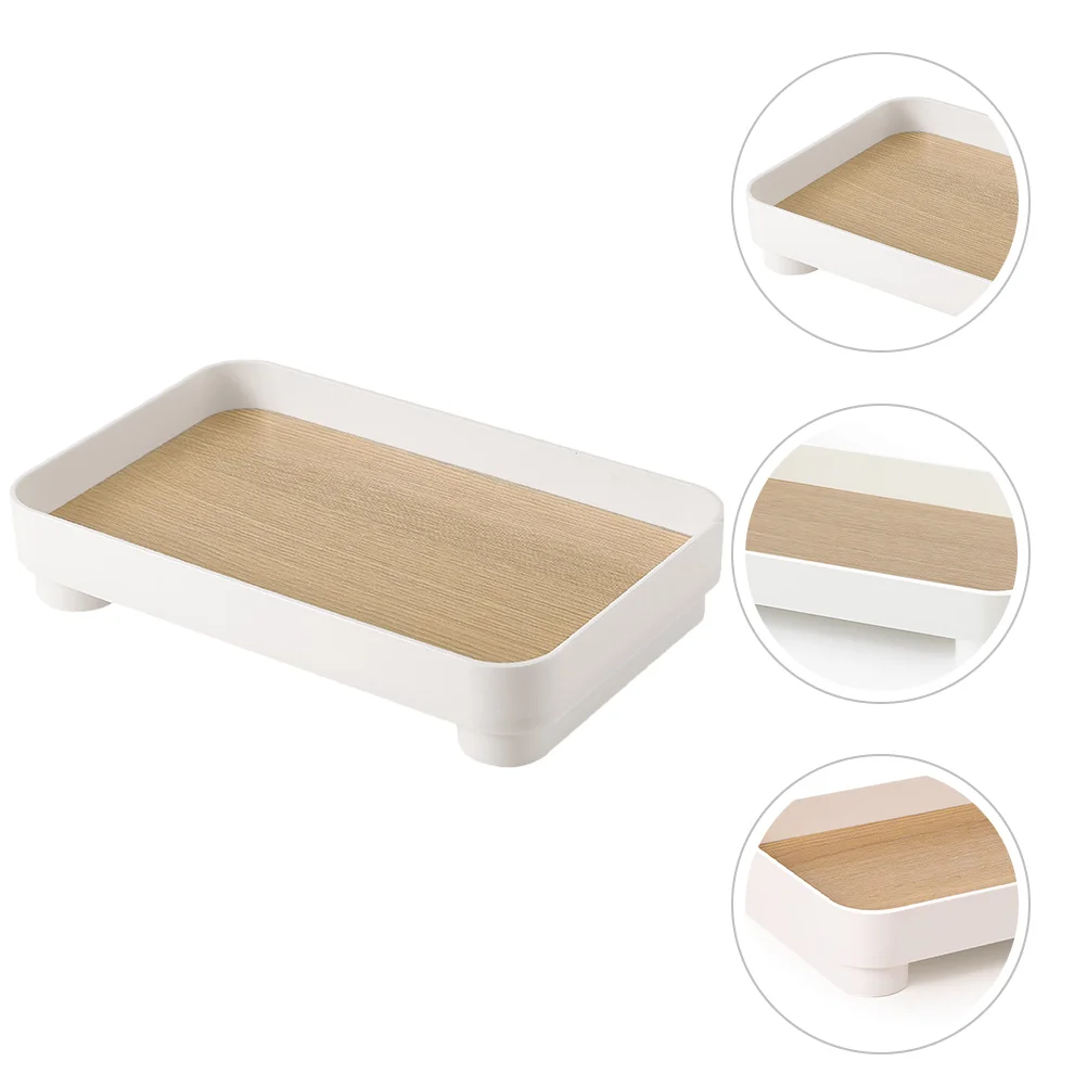 

Makeup Palette Trinket Dish Tray Perfume Dresser Jewelry Display Plate Clear Organizer Home Organizing Sundries