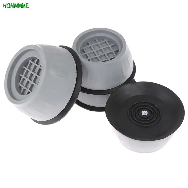

4Pcs Anti Vibration Feet Pads Rubber Mat Slipstop Silent Universal Washing Machine Refrigerator Support Dampers Stand