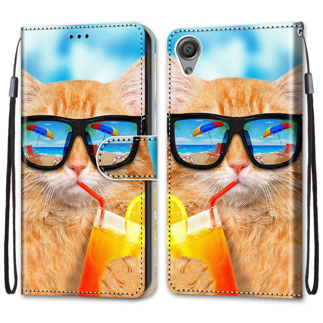 Кожаный чехол-книжка для Xiaomi Redmi 4A Fundas 3D бумажник держатель карт подставка чехол с