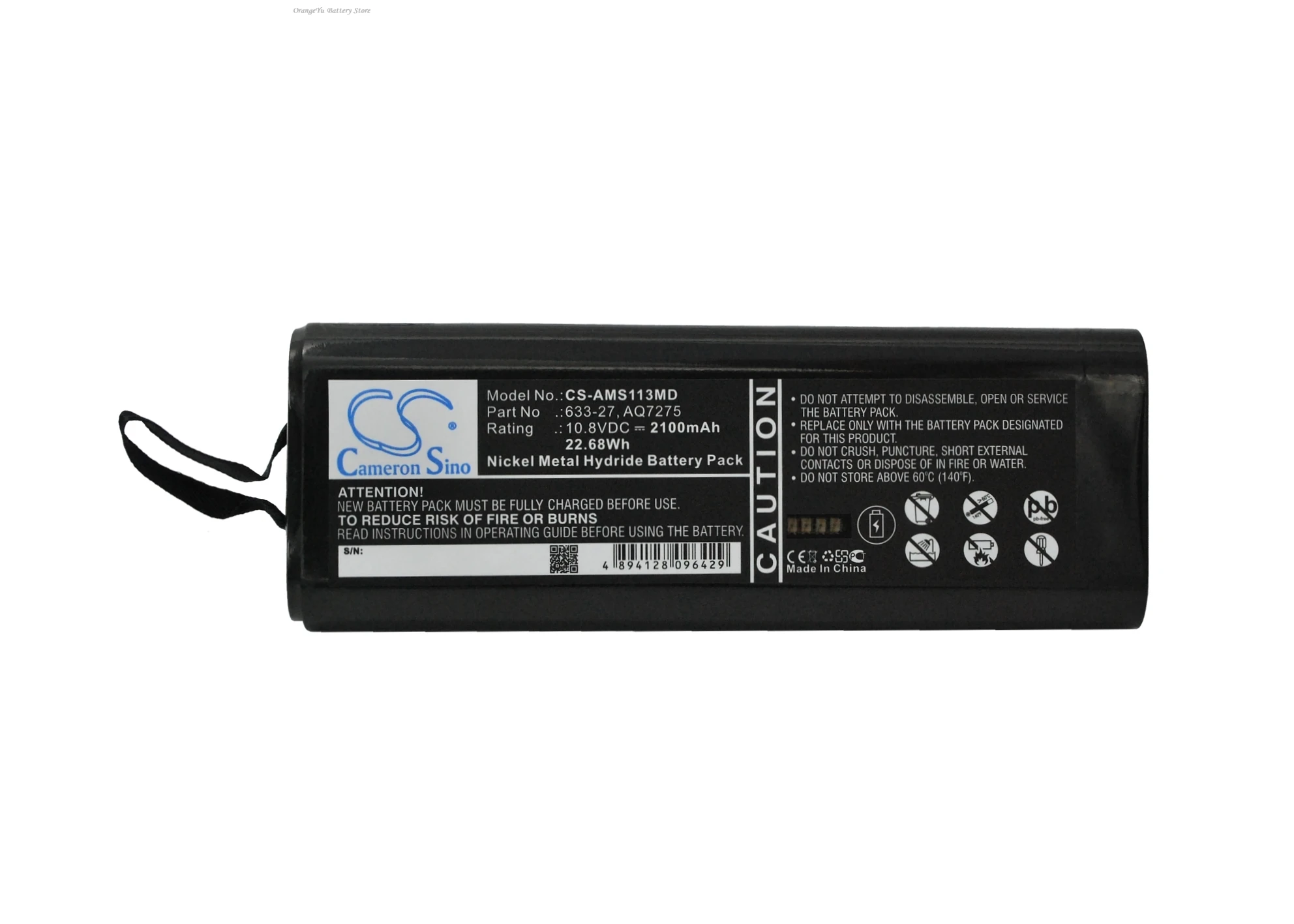 Фото Сменная медицинская батарея 10.8V 2100mAh 633-27 для Anritsu S113C S114B S114C S251B S251C S311D S312D S331C S331D S332B S332D №2