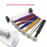 suitable for golf clubs head cleaning tools slotting tools ball head face restorers hex cleaners free shipping
