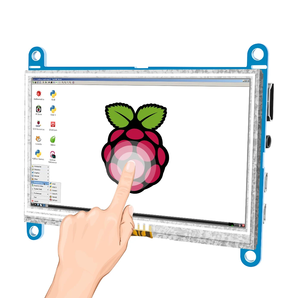 4 3 дюймовый ЖК-дисплей для raspberry pi 3/4 banana orange Модуль AIDA64 сенсорный экран с