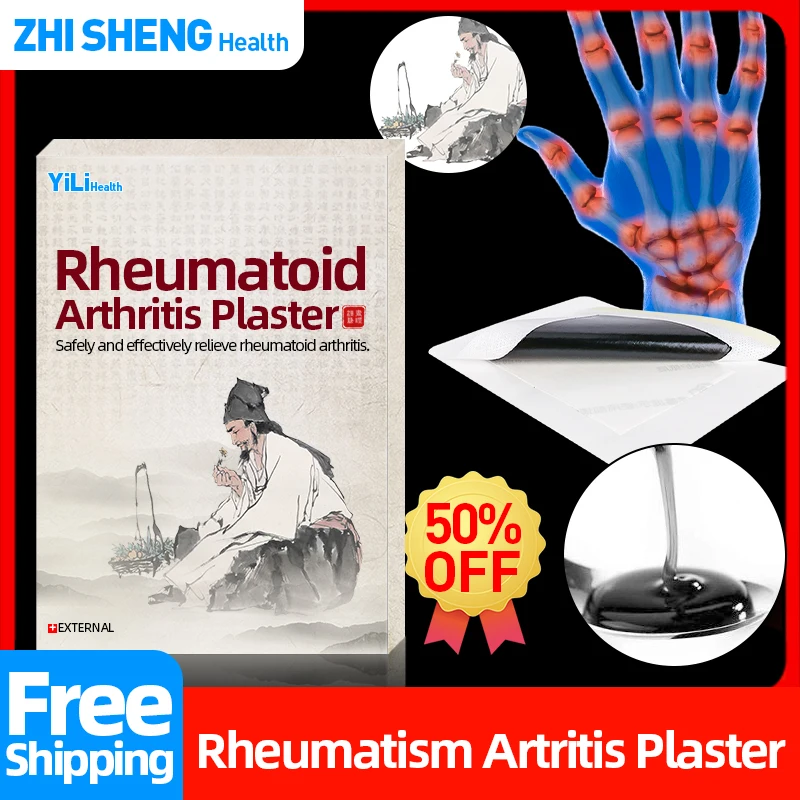 

Rheumatoid Arthritis Relief Herbal Medicine Plaster Patch Therapeutic Rheumatism Bone Pain Lumbar Spine Sore Massage Counterpain