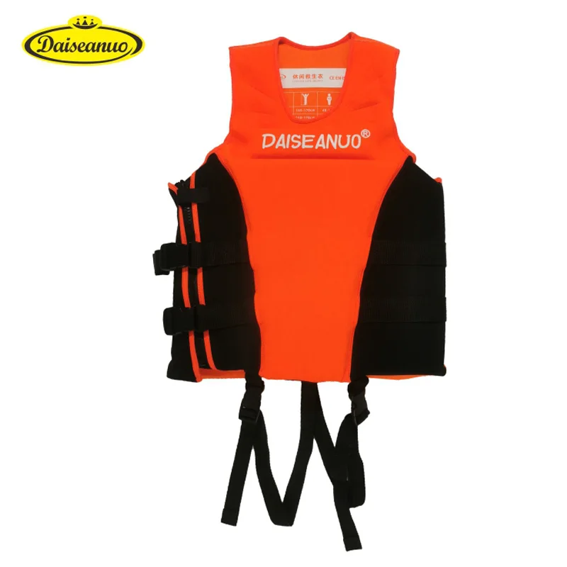 

Daiseanuo Life Jacket Adult Impact Vest for Outdoor Floating Surf Swimming 50N CE Approved