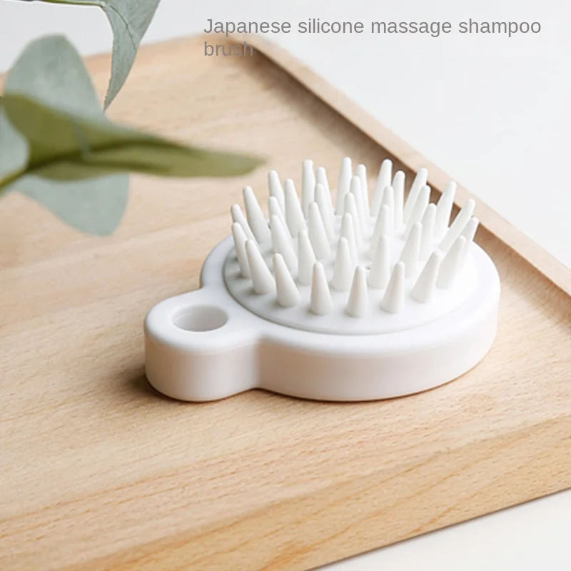 

Silicone Shampoo Brush Silicone Head Body Scalp Massage Brush Hair Washing Comb Shower Brush Bath SPA Massage Brush Hair Brush