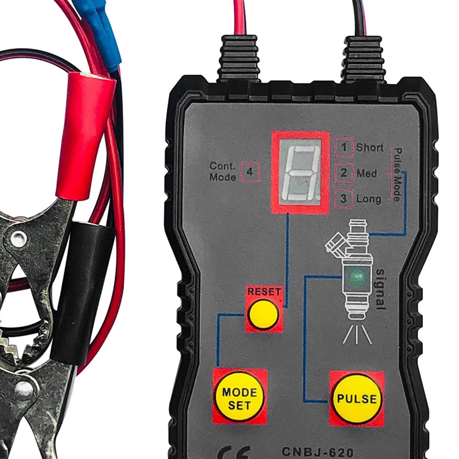 

Tester Fuel Injector Flush Cleaner Adapter scan Tool Kit for Repairing