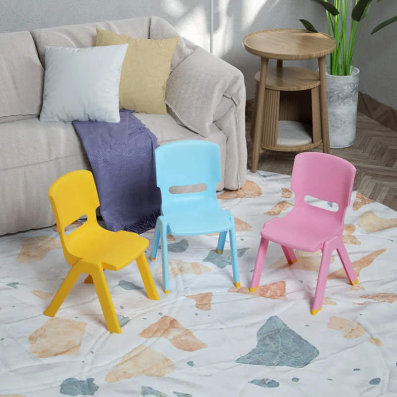 Waterproof Modern Dining Chairs Child Design Minimalist Kitchen Gaming Cheap Chair Stool Garden Plastic Chaise Furniture OA50DC